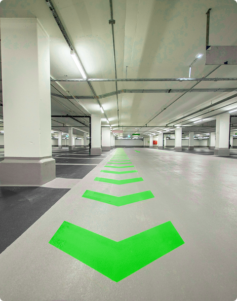 Parkeergaragevloeren